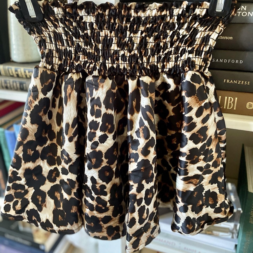 Karlie Skirt - Leopard- Small - New